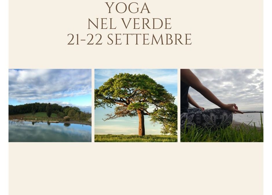 Yoga nel verde