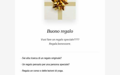 Buono regalo